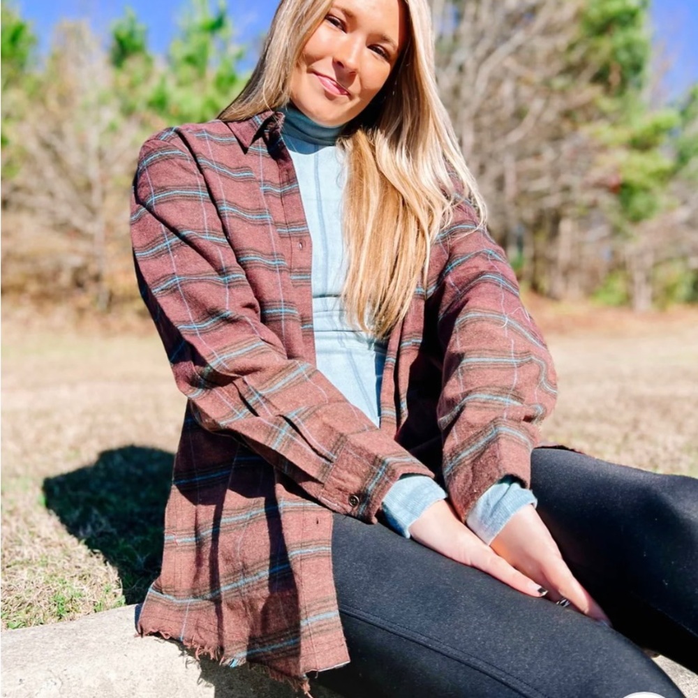 Plaid Flannel Shirt